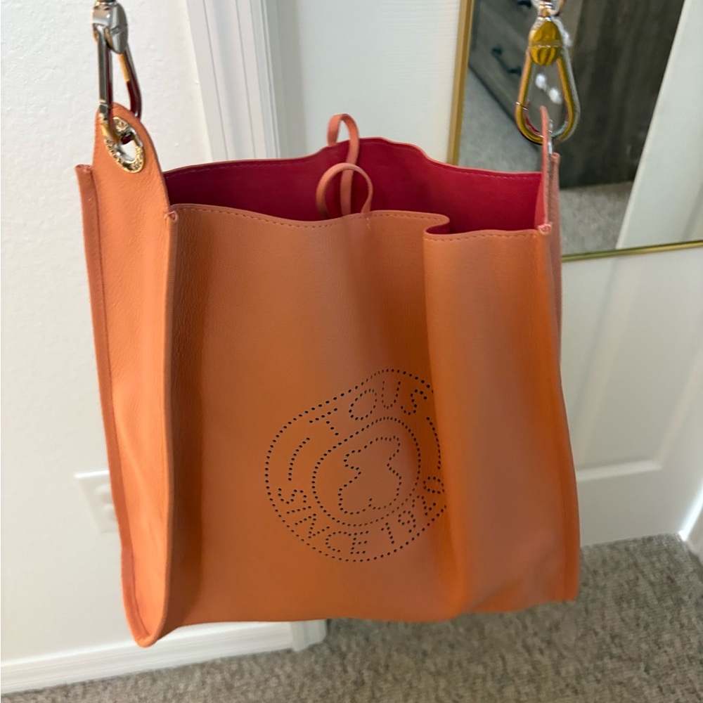 Tous Pink and Red Shoulder Bag